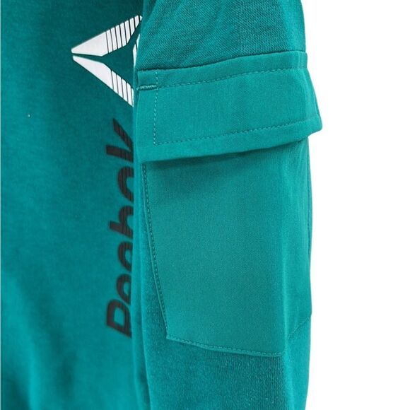 Boy's Reebok Athletic Fleece Crewneck Sweatshirt Size L - Picture 4 of 11